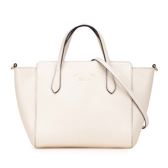 Pre-Loved Gucci Mini Leather Swing Satchel - Picture 1 of 10